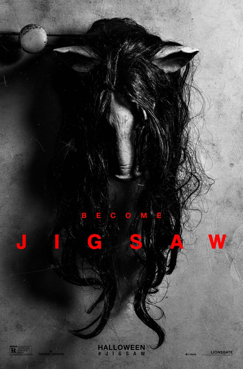 Jigsaw - teaser poster del film