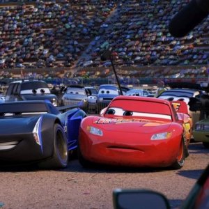 Cars 3: un'immagine tratta dal film animato