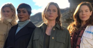 Mission: Impossible 6 - Vanessa Kirby, Angela Bassett, Rebecca Ferguson e Michelle Monaghan sul set