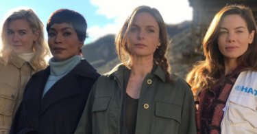 Mission: Impossible 6 - Vanessa Kirby, Angela Bassett, Rebecca Ferguson e Michelle Monaghan sul set