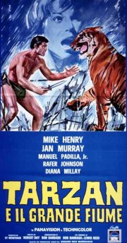 Locandina di Tarzan e il grande fiume