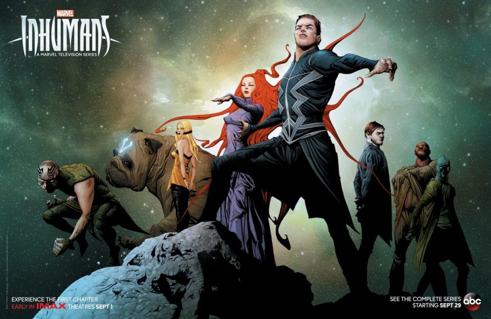 Inhumans: il poster realizzato per il Comic-Con
