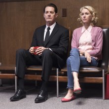 I segreti di Twin Peaks: Kyle MacLachlan e Naomi Watts in una scena