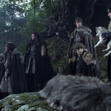 Il trono di spde: una scena dell'episodoio inaugurale Winter Is Coming