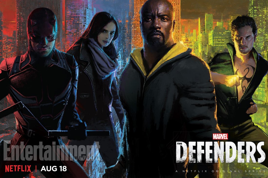 Marvels The Defenders Poster Art