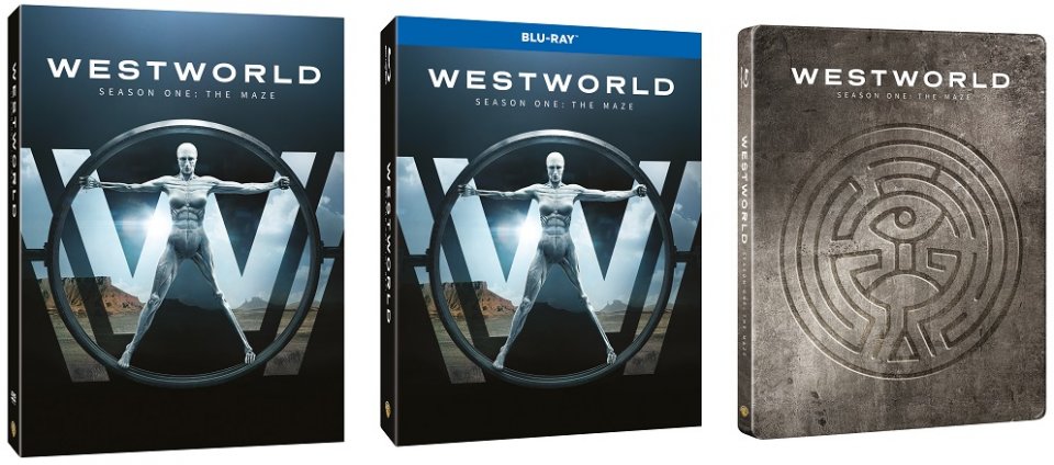 le cover homevideo di Westworld