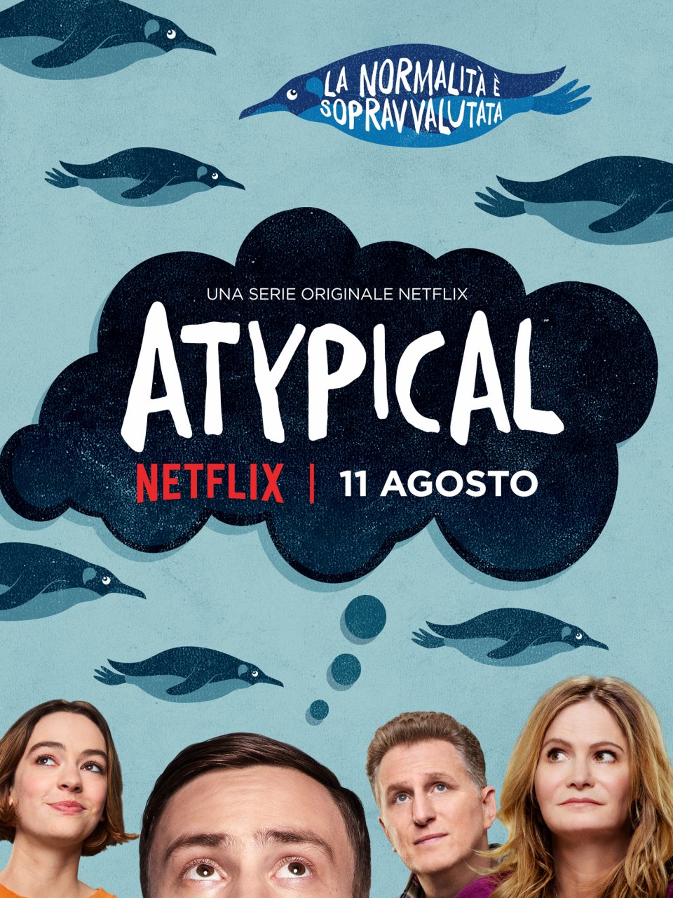 Atypical: il poster della serie di Netflix