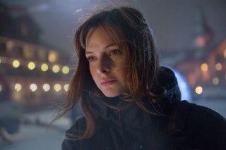 L'uomo di neve: un primo piano di Rebecca Ferguson