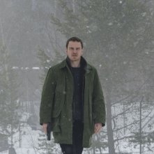 L'uomo di neve: Michael Fassbender in una scena del film