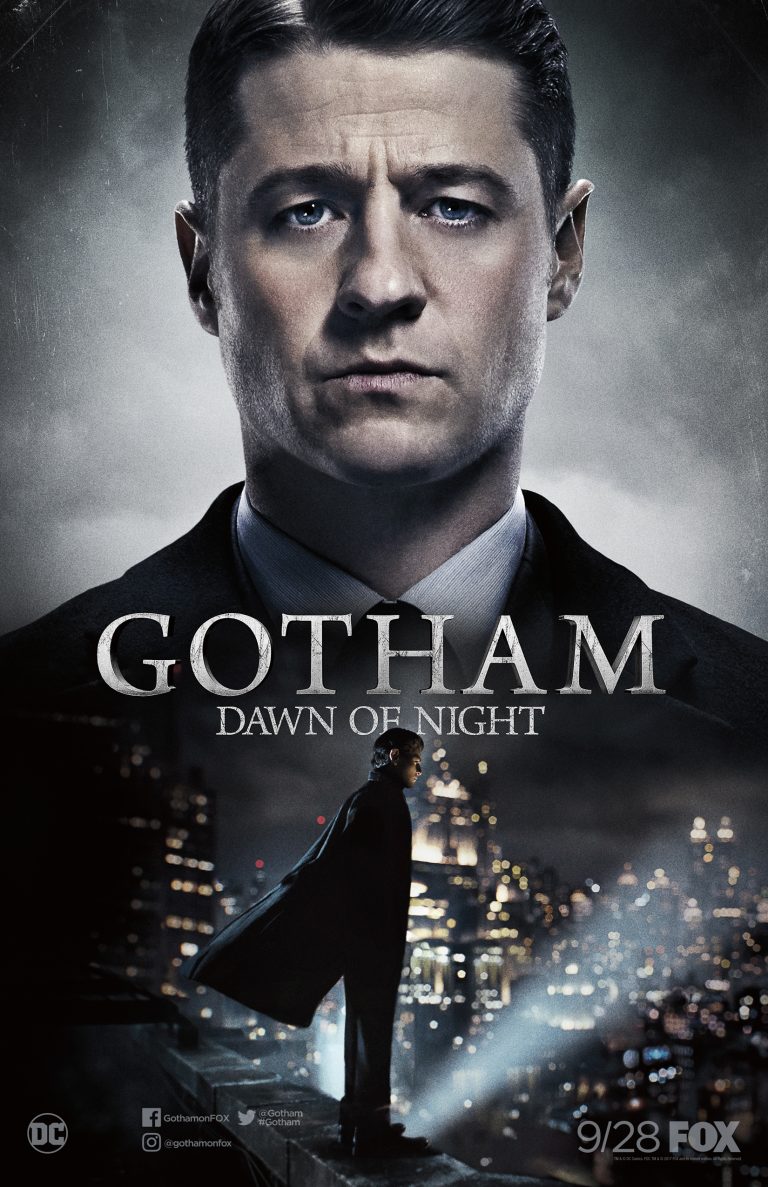 Gotham: il poster del San Diego Comic-Con della stagione 4