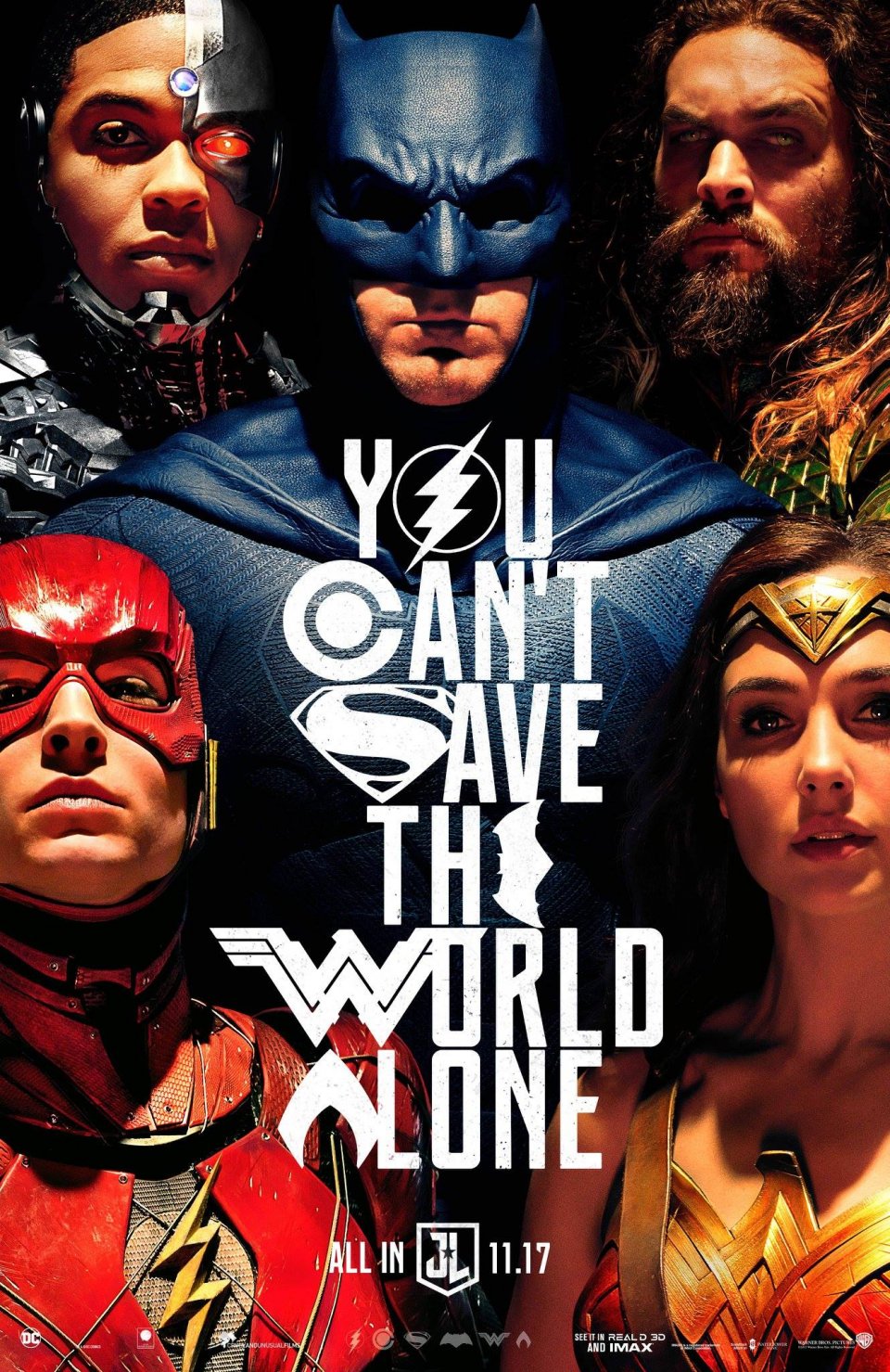 Justice League: il poster del Comic-Con