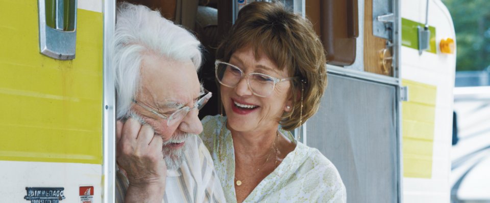 Ella & John - The Leisure Seeker:  Helen Mirren e Donald Sutherland in una scena