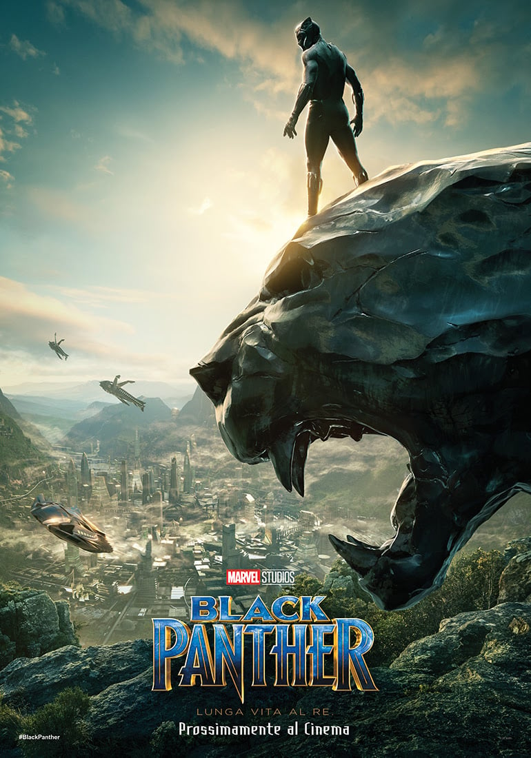 Black Panther: la locandina italiana del film