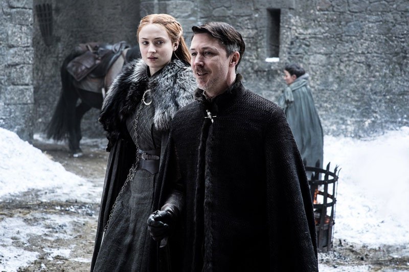 Il Trono di Spade: Sansa e Ditocorto in The Queen's Justice