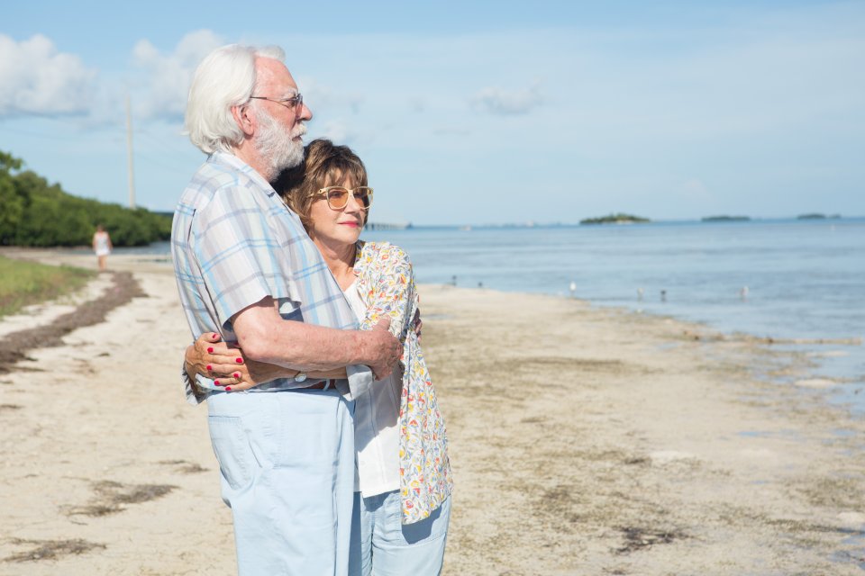 Ella & John - The Leisure Seeker:  Helen Mirren e Donald Sutherland in una scena