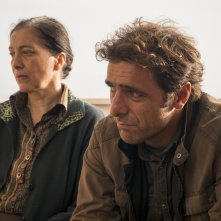 Il colore nascosto delle cose: Adriano Giannini e Maria Cristina Mastrangeli in una scena del film