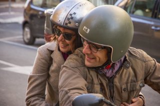 Il colore nascosto delle cose: Valeria Golino e Adriano Giannini in un momento del film