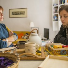 Il colore nascosto delle cose: Valeria Golino e Laura Adriani in una scena del film
