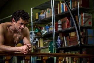 Il contagio: Vinicio Marchioni in una scena del film