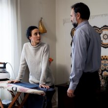 L'equilibrio: Astrid Meloni e Mimmo Borrelli in una scena del film