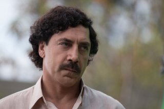 Loving Pablo: un primo piano di Javier Bardem