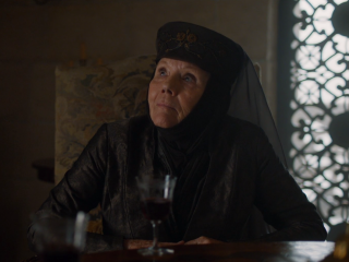 Il trono di spade: Diana Rigg nell'episodio La giustizia della Regina