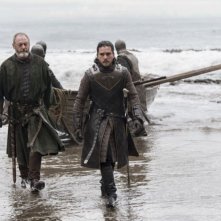 Il trono di spade: Kit Harington e Lima Cunningham nell'episodio La giustizia della Regina