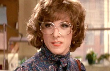 Tootsie: un primo piano di Dustin Hoffman