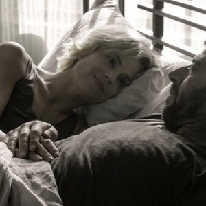 Una famiglia: Micaela Ramazzotti e Patrick Bruel in una scena del film