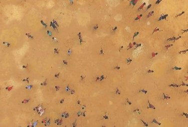 Human Flow: un'immagine tratta dal documentario