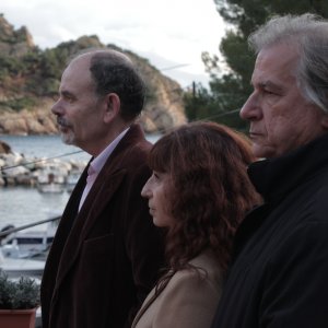 La Villa: Robinson Stévenin, Ariane Ascaride e Jean-Pierre Darroussin in una scena del film