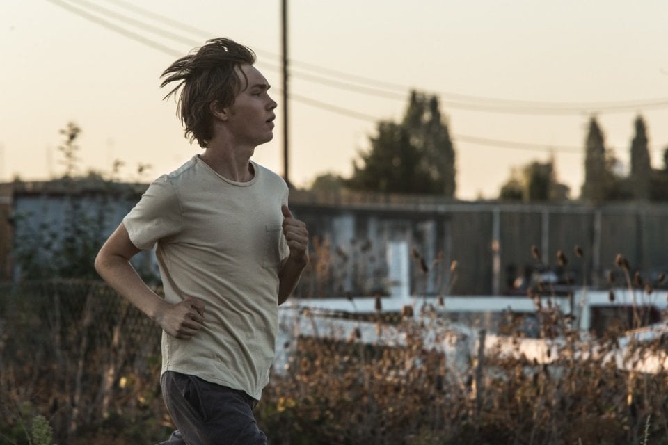 Lean on Pete: Charlie Plummer corre in una scena del film