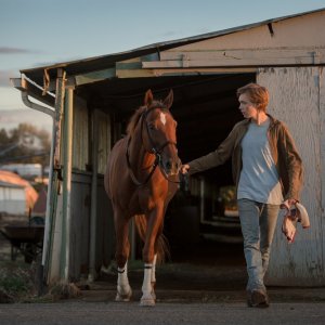 Lean on Pete: Charlie Plummer in una scena del film