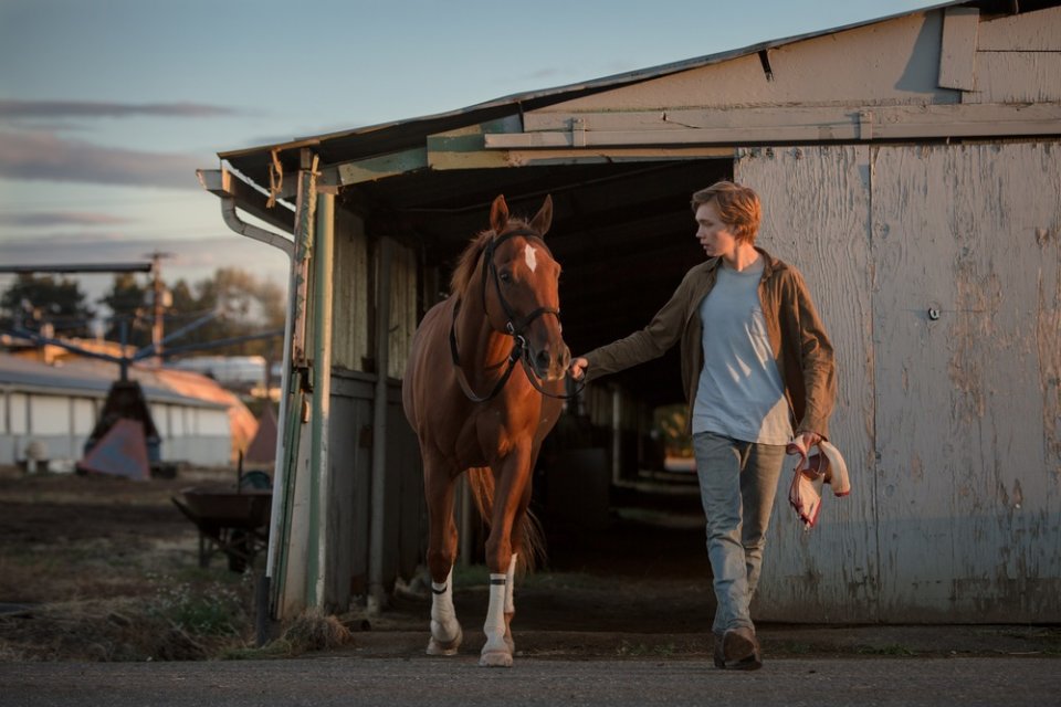 Lean on Pete: Charlie Plummer in una scena del film