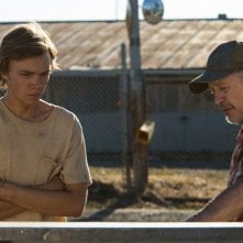 Lean on Pete: Charlie Plummer e Steve Buscemi in una scena del film