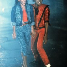 Thriller: Michael Jackson e Ola Ray in un'immagine del videoclip
