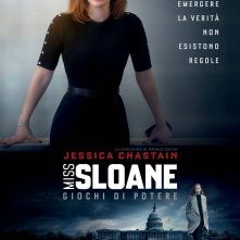 Locandina di Miss Sloane - Giochi di potere