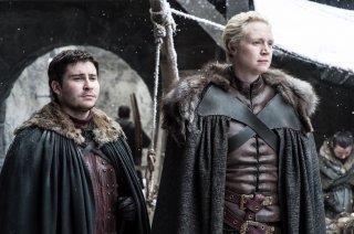 Il Trono di Spade: Gwendoline Christie in una foto di The Spoils of War