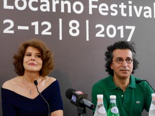 Lola Pater: Fanny Ardant e il regista Nadir Moknèche a Locarno