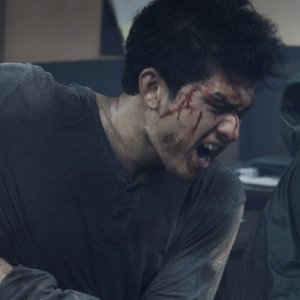 Una scena di Headshot