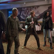 The Defenders: Scott Glenn e i Defenders in una scena della prima stagione