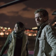 The Defenders: una scena con Finn Jones e Jessica Henwick
