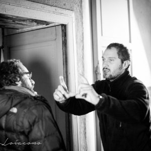The Millionairs: Claudio Santamaria al alvoro sul set del suo corto
