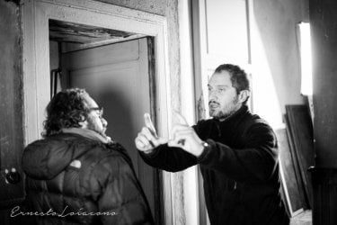 The Millionairs: Claudio Santamaria al alvoro sul set del suo corto