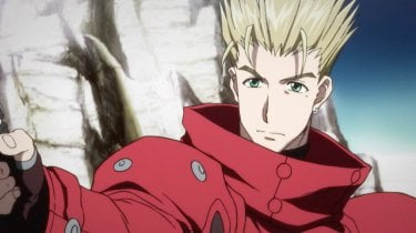 Trigun: Vash in una scena dell'anime