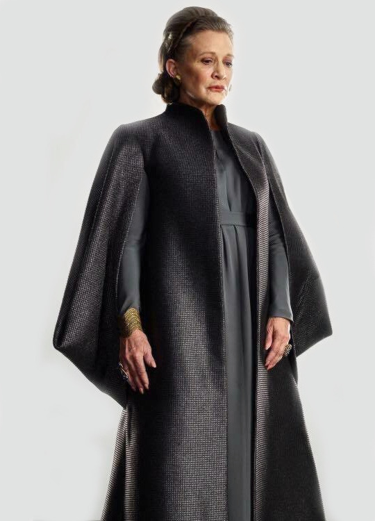 Star Wars: Gli Ultimi Jedi un'immagine di Carrie Fisher