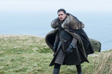 Il Trono di Spade: Kit Harington in una foto di Eastwatch