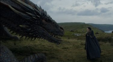 Il trono di spade: Kit Harington nell'episodio Forte Orientale