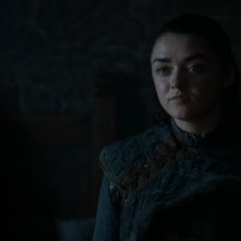 Il trono di spade: Maisie Williams in una scena dell'episodio Forte Orientale