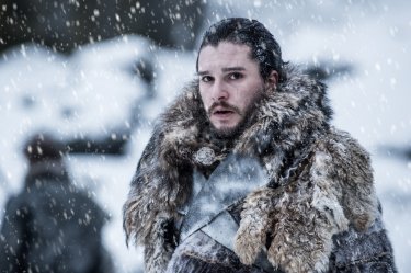 Il Trono di Spade: Jon Snow in una foto dell'episodio Oltre la Barriera